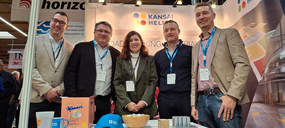 KANSAI HELIOS participated as an official sponsor of the world’s leading trade fair for road marking technology. Supporting and engaging in HOFMANN EXPO has become a valued tradition for us—a commitment to innovation, collaboration, and excellence in our field.